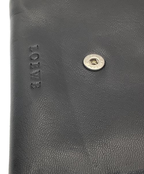 LOEWE（ロエベ）LOEWE (ロエベ) 3つ折り財布 ネイビー×グレーの古着・服飾アイテム