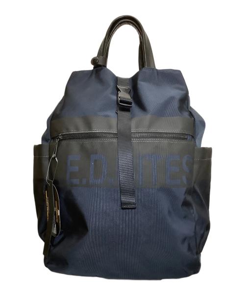 L.E.D.BITES（エルイーディーバイツ）L.E.D.BITES (エルイーディーバイツ) 2WAYバッグ ネイビー×グレー 未使用品の古着・服飾アイテム