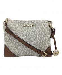 MICHAEL KORS（マイケルコース）の古着「ショルダーバッグ」｜グレー×ブラウン