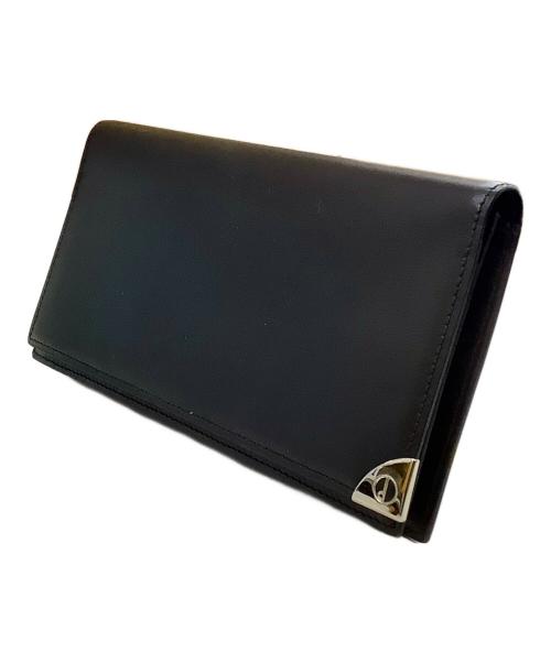 ALFRED DUNHILL（アルフレッド・ダンヒル）ALFRED DUNHILL (アルフレッド・ダンヒル) 長財布 ブラックの古着・服飾アイテム