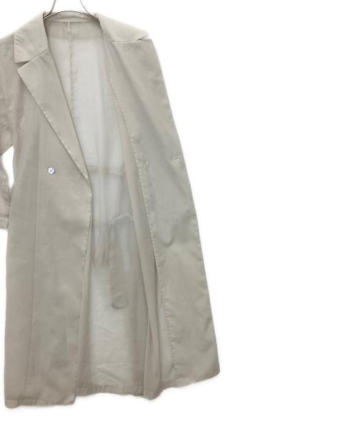 CADUNE（カデュネ）CADUNE (カデュネ) 70129430　シアーコート ライトグレー サイズ:36の古着・服飾アイテム