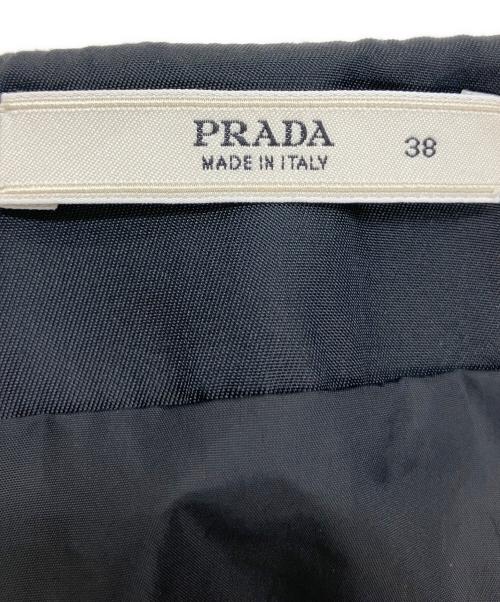 PRADA（プラダ）PRADA (プラダ) ナイロンスカート ブラック サイズ:38の古着・服飾アイテム