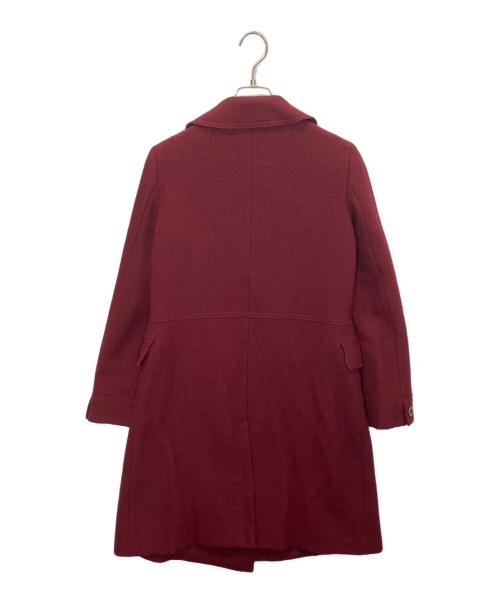 MIU MIU（ミュウミュウ）MIU MIU (ミュウミュウ) ウールコート パープル サイズ:40の古着・服飾アイテム