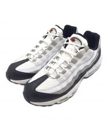 NIKE（ナイキ）の古着「Air Max 95 "White/Bone and Black Patent Leather"」｜ホワイト×ブラック