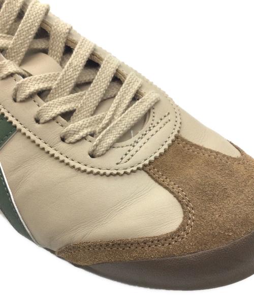 Onitsuka Tiger（オニツカタイガー）Onitsuka Tiger (オニツカタイガー) MEXICO'66 ベージュ×グリーン サイズ:CM27.5、EURO43.5、US9 1/2、UK8 1/2、BR41、CN275(2.5)の古着・服飾アイテム