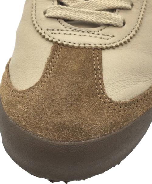 Onitsuka Tiger（オニツカタイガー）Onitsuka Tiger (オニツカタイガー) MEXICO'66 ベージュ×グリーン サイズ:CM27.5、EURO43.5、US9 1/2、UK8 1/2、BR41、CN275(2.5)の古着・服飾アイテム