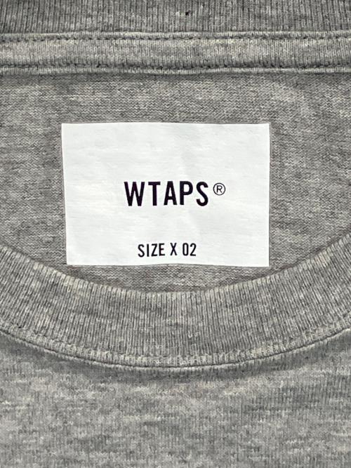 WTAPS（ダブルタップス）WTAPS (ダブルタップス) 242ATDT-CSM05　半袖カットソー グレー サイズ:X02の古着・服飾アイテム