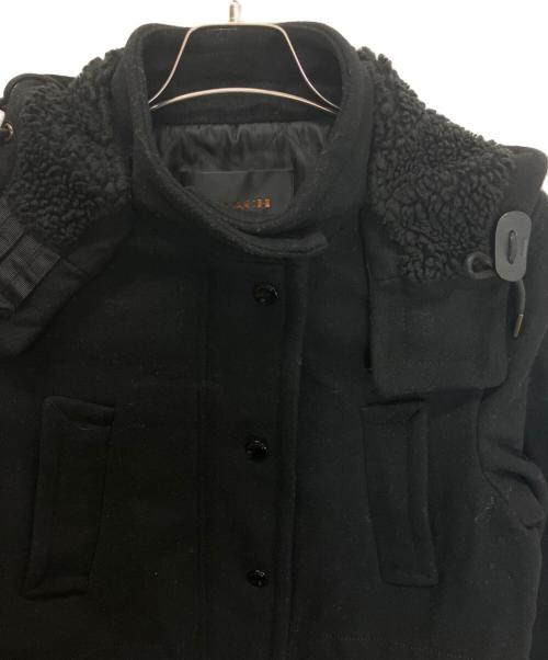 COACH（コーチ）COACH (コーチ) ウールコート ブラック サイズ:XSの古着・服飾アイテム