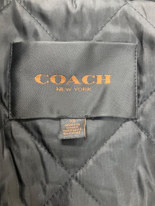 COACH（コーチ）COACH (コーチ) ウールコート ブラック サイズ:XSの古着・服飾アイテム