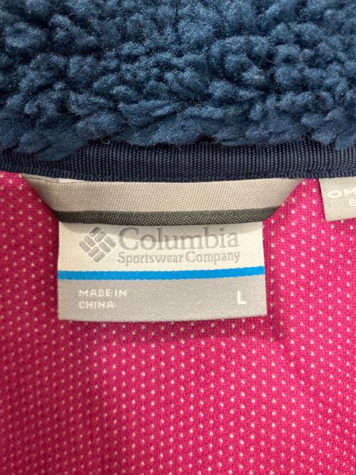 Columbia（コロンビア）Columbia (コロンビア) PL3986　フリースジャケット ブルー サイズ:Lの古着・服飾アイテム
