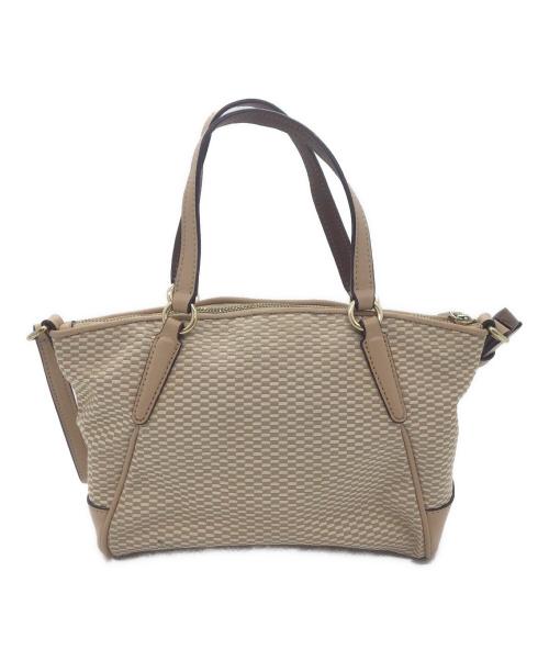 COACH（コーチ）COACH (コーチ) 2WAYバッグ ベージュの古着・服飾アイテム