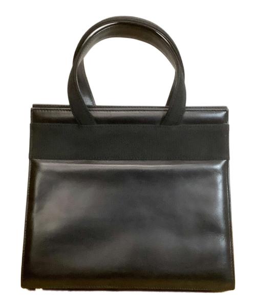 Salvatore Ferragamo（サルヴァトーレ フェラガモ）Salvatore Ferragamo (サルヴァトーレ フェラガモ) 2WAYハンドバッグ ブラックの古着・服飾アイテム