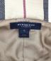 中古・古着 BURBERRY LONDON (バーバリーロンドン) バケットハット ベージュ×ブラック：7000円