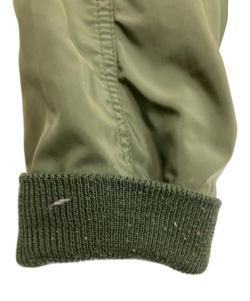 ALPHA（アルファ）ALPHA (アルファ) TA7013-8203　MA-1ジャケット グリーン サイズ:Mの古着・服飾アイテム