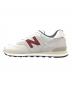NEW BALANCE (ニューバランス) BEAMS (ビームス) U574SOR レッド×ホワイト サイズ:US10.5、UK10、EU44.5、JPN28.5：17000円