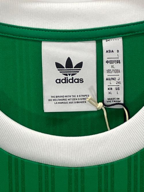 adidas（アディダス）adidas (アディダス) IM9457　ゲームシャツ グリーン サイズ:2XLの古着・服飾アイテム