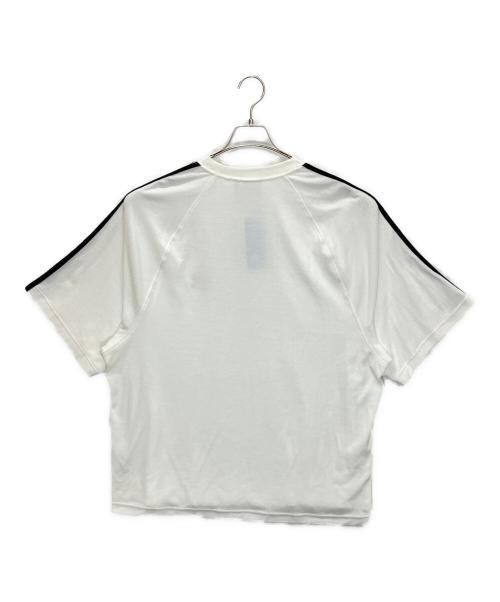 adidas（アディダス）adidas (アディダス) JX8978　半袖カットソー ホワイト サイズ:2XLの古着・服飾アイテム
