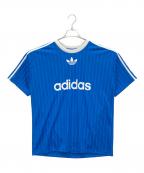 adidasアディダス）の古着「IM9456　ゲームシャツ」｜ブルー