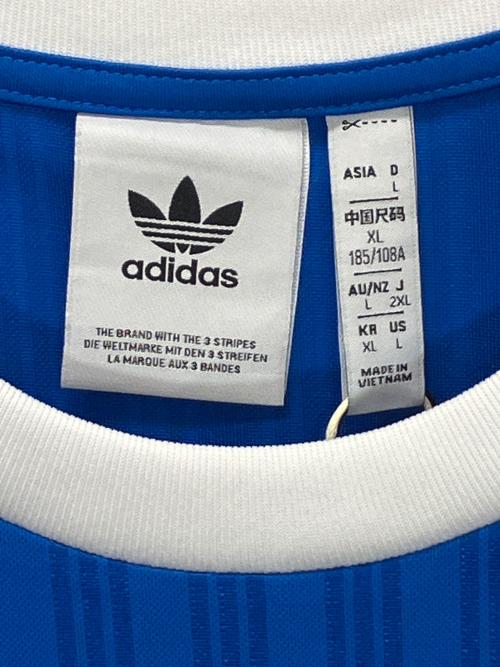 adidas（アディダス）adidas (アディダス) IM9456　ゲームシャツ ブルー サイズ:2XLの古着・服飾アイテム