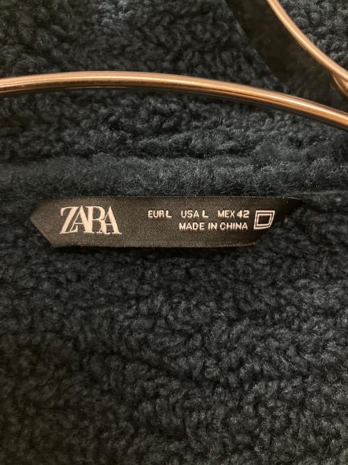 ZARA（ザラ）ZARA (ザラ) 中綿ジャケット ブラック サイズ:Lの古着・服飾アイテム