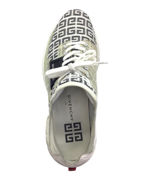 GIVENCHY（ジバンシィ）GIVENCHY (ジバンシィ) スニーカー ホワイト×ブラック サイズ:44の古着・服飾アイテム