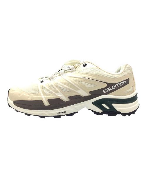SALOMON（サロモン）SALOMON (サロモン) XT-WINGS 2 アイボリー×ベージュ サイズ:UK4.5、EUR37 1/3、USA W6、USA M5、CN235(2)、JP23の古着・服飾アイテム