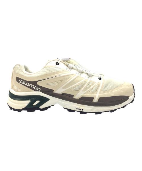 SALOMON（サロモン）SALOMON (サロモン) XT-WINGS 2 アイボリー×ベージュ サイズ:UK4.5、EUR37 1/3、USA W6、USA M5、CN235(2)、JP23の古着・服飾アイテム