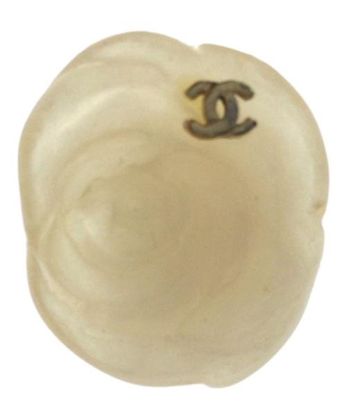 CHANEL（シャネル）CHANEL (シャネル) カメリアココマークリング アイボリー サイズ:13号の古着・服飾アイテム
