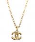 CHANEL (シャネル) ココマークネックレス ゴールド×ホワイト：70000円