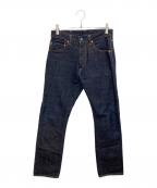 MOMOTARO JEANS桃太郎ジーンズ）の古着「W004-MZL　セルビッチデニムパンツ」｜インディゴ