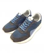 COACHコーチ）の古着「Tech Runner In Colorblock」｜ブラック×ブルー