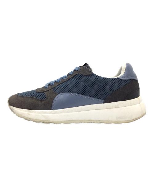 COACH（コーチ）COACH (コーチ) Tech Runner In Colorblock ブラック×ブルー サイズ:US8D、CN255()2.5、EUR41の古着・服飾アイテム