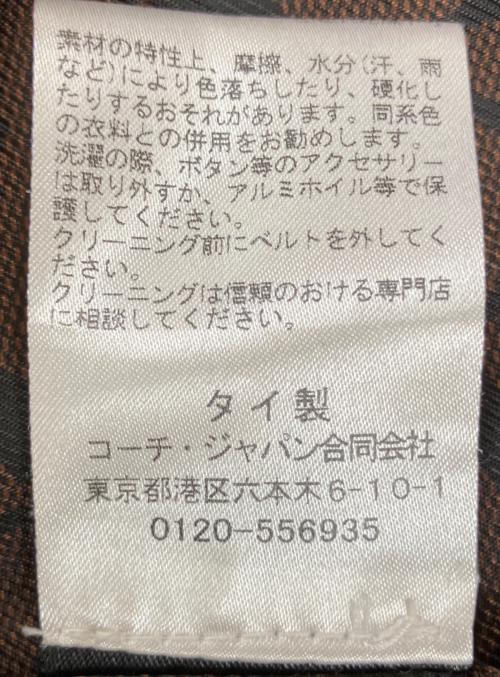 COACH（コーチ）COACH (コーチ) ダウンコート パープル サイズ:XSの古着・服飾アイテム