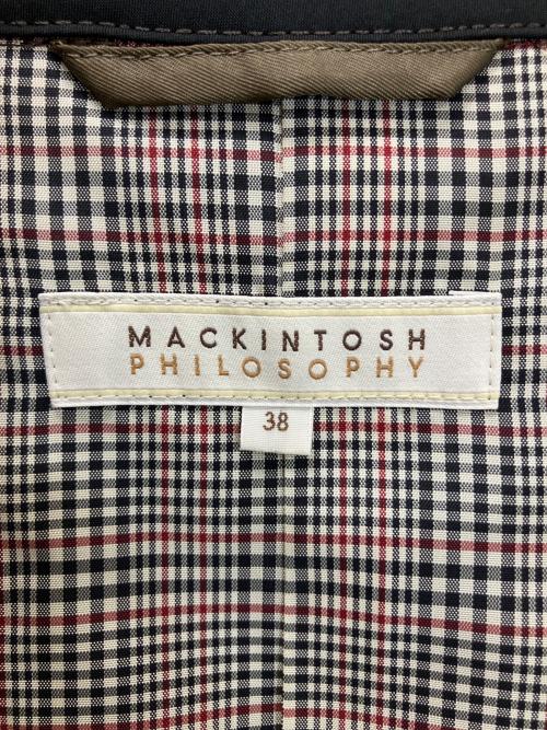 MACKINTOSH PHILOSOPHY（マッキントッシュ フィロソフィー）MACKINTOSH PHILOSOPHY (マッキントッシュ フィロソフィー) ショートコート ブラック サイズ:38の古着・服飾アイテム