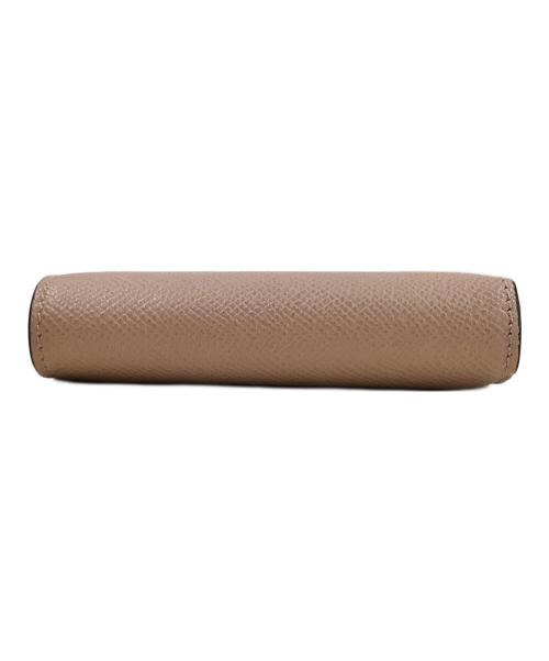 Salvatore Ferragamo（サルヴァトーレ フェラガモ）Salvatore Ferragamo (サルヴァトーレ フェラガモ) 2つ折り財布 ピンク×ゴールドの古着・服飾アイテム