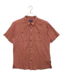 Patagonia（パタゴニア）の古着「53139SP20　半袖シャツ」｜レッド×ホワイト