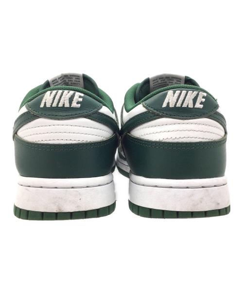 NIKE（ナイキ）NIKE (ナイキ) Dunk Low Retro ホワイト×グリーン サイズ:US9、UK8、EUR42.5、cm27、BR40.5、CN270(2.5)の古着・服飾アイテム