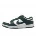 NIKE (ナイキ) Dunk Low Retro ホワイト×グリーン サイズ:US9、UK8、EUR42.5、cm27、BR40.5、CN270(2.5)：6000円