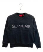 SUPREMEシュプリーム）の古着「スウェット」｜ブラック×ホワイト