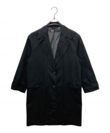 ZARA（ザラ）の古着「チェスターコート」｜ブラック