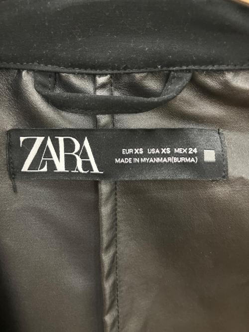 ZARA（ザラ）ZARA (ザラ) チェスターコート ブラック サイズ:XSの古着・服飾アイテム