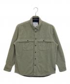 WOOLRICHウールリッチ）の古着「WJSI0026ED フリースシャツ」｜グレー