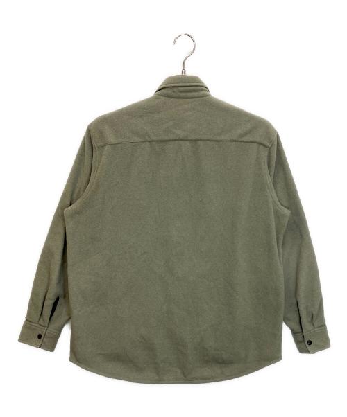 WOOLRICH（ウールリッチ）WOOLRICH (ウールリッチ) WJSI0026ED フリースシャツ グレー サイズ:Mの古着・服飾アイテム