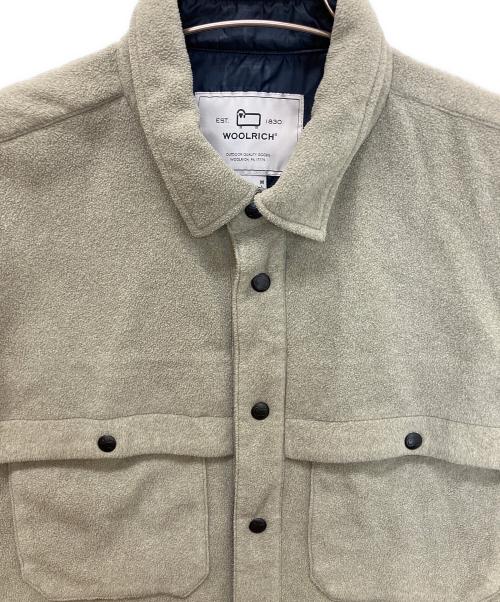 WOOLRICH（ウールリッチ）WOOLRICH (ウールリッチ) WJSI0026ED フリースシャツ グレー サイズ:Mの古着・服飾アイテム