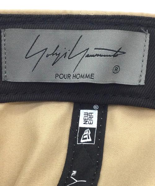 New Era（ニューエラ）New Era (ニューエラ) YOHJI YAMAMOTO (ヨウジヤマモト) ECOPET 9THIRTY MINI LOGO ベージュの古着・服飾アイテム