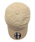 中古・古着 New Era (ニューエラ) YOHJI YAMAMOTO (ヨウジヤマモト) ECOPET 9THIRTY MINI LOGO ベージュ：7000円