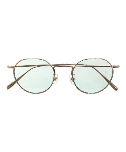 UNITED ARROWS（ユナイテッドアローズ）UNITED ARROWS (ユナイテッドアローズ) 金子眼鏡 (カネコガンキョウ) サングラス ゴールドの古着・服飾アイテム