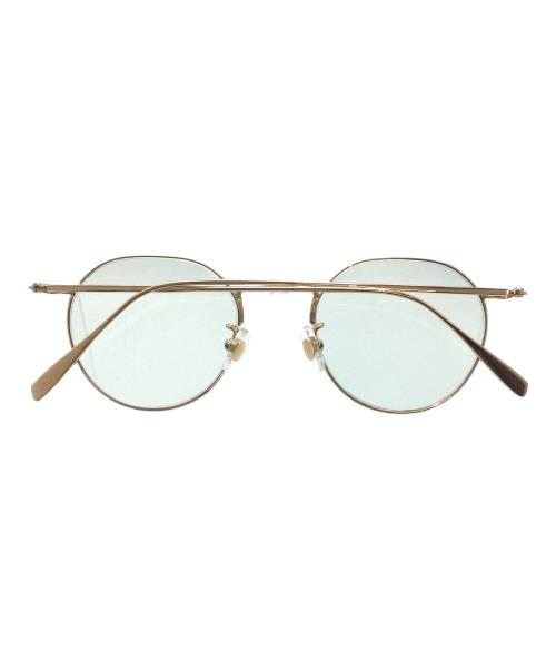 UNITED ARROWS（ユナイテッドアローズ）UNITED ARROWS (ユナイテッドアローズ) 金子眼鏡 (カネコガンキョウ) サングラス ゴールドの古着・服飾アイテム