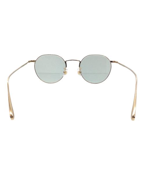 UNITED ARROWS（ユナイテッドアローズ）UNITED ARROWS (ユナイテッドアローズ) 金子眼鏡 (カネコガンキョウ) サングラス ゴールドの古着・服飾アイテム