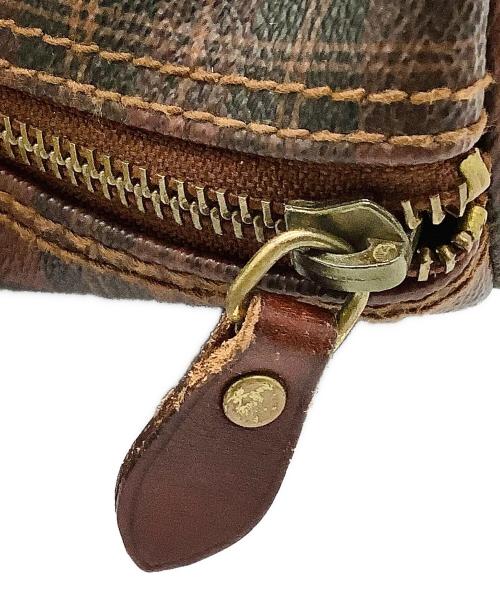 POLO RALPH LAUREN（ポロ・ラルフローレン）POLO RALPH LAUREN (ポロ・ラルフローレン) ミニボストンバッグ ブラウンの古着・服飾アイテム
